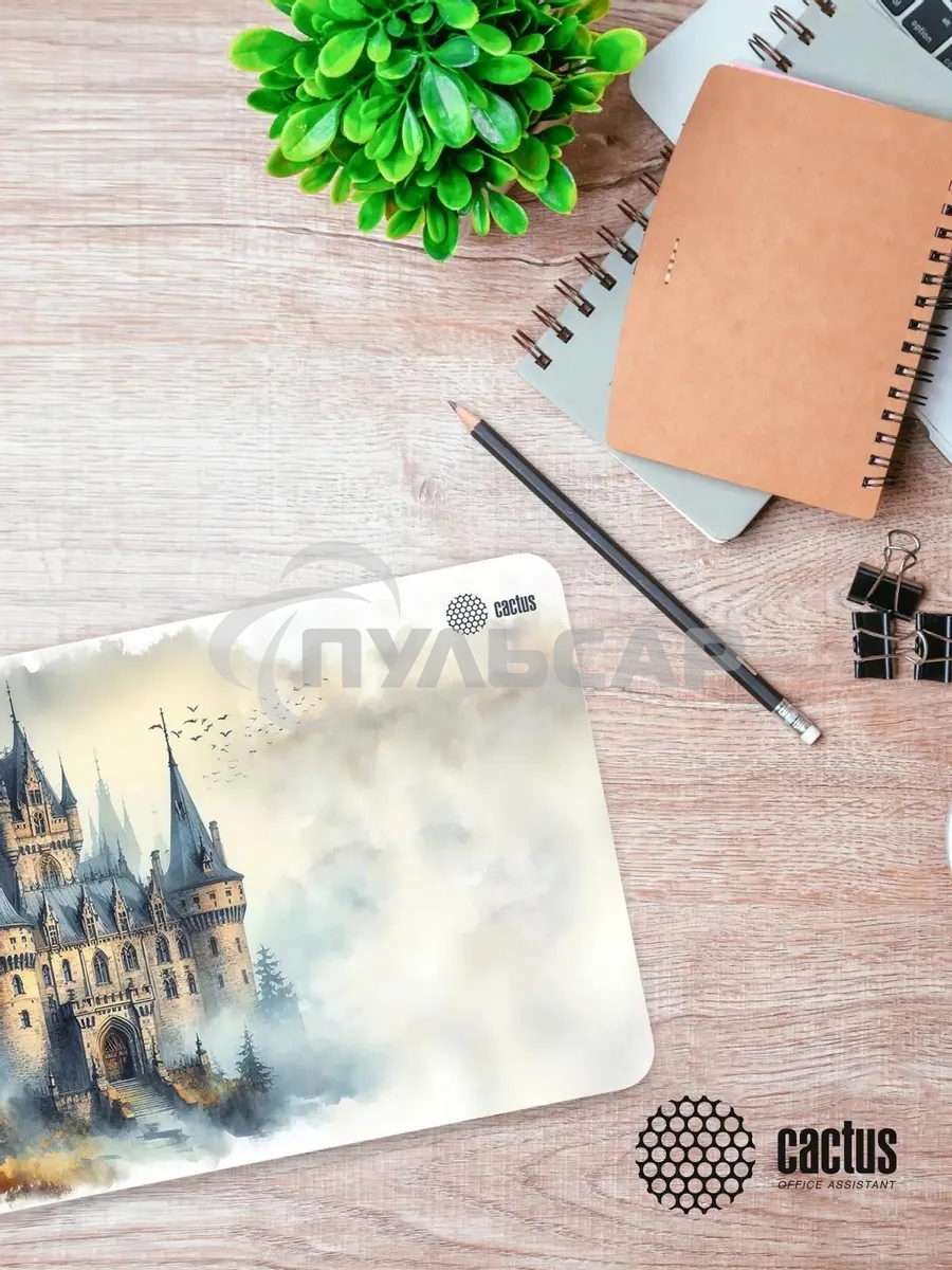Коврик для мыши Cactus Castle 900x400x3мм (CS-MP-PRO13XXL)