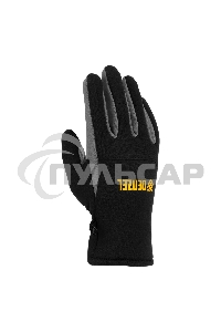 Перчатки универсальные Denzel 68088 искусственный мех, работа с сенсорным экраном, размер 10