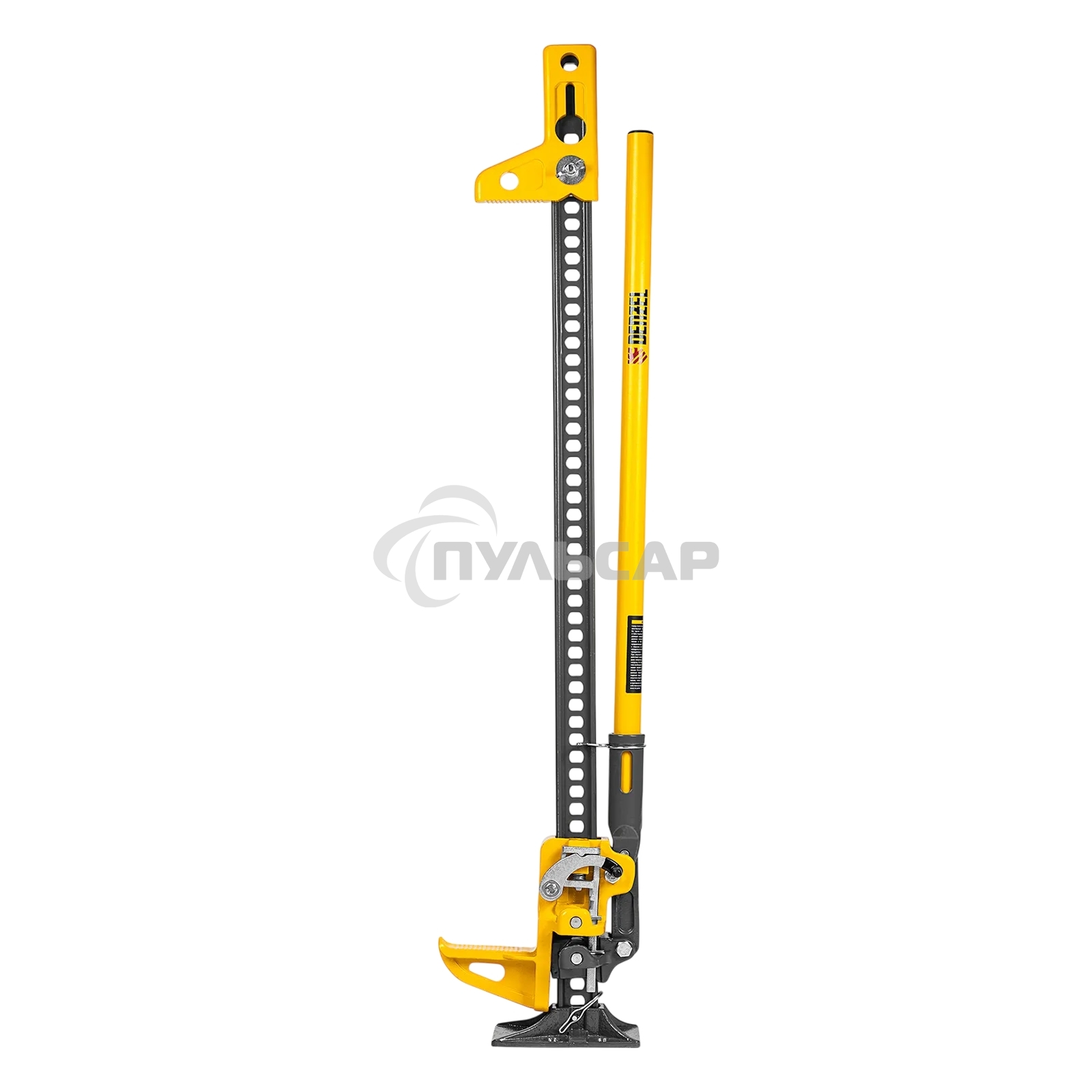 Домкрат реечный профессиональный Denzel 3,5 т, 115-1040 мм, High Jack