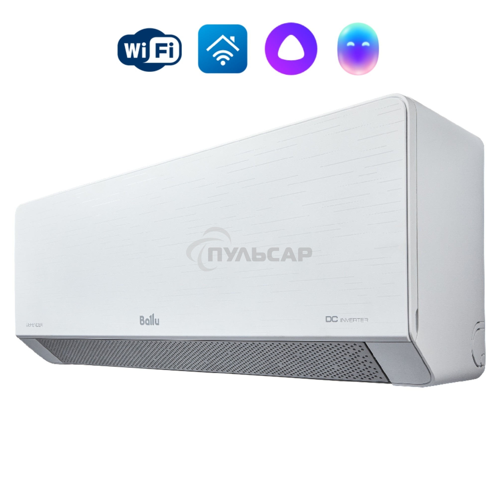 Блок внутренний сплит-системы Ballu Defender BSHI-18HN8 инвертор, 18000 BTU, 54 м², 29 дБ, охлаждение, обогрев, осушение, белый (строго с 10874220)