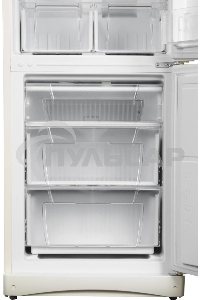 Холодильник Stinol STS 167 E бежевый двухкамерный 195/104 л морозилка снизу