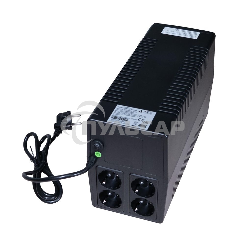 Источник бесперебойного питания (ИБП) ACD ИБП ACD PW-Base 1000 
