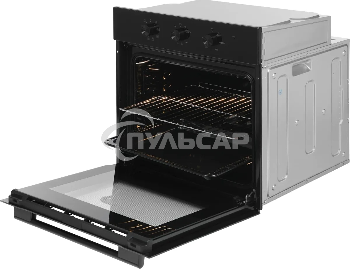 Духовой шкаф Электрический Hyundai HEO 66412 BG черный