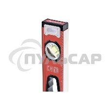 Уровень Matrix алюминиевый, фрезерованный, 3 глазка, рукоятки, 2000 мм