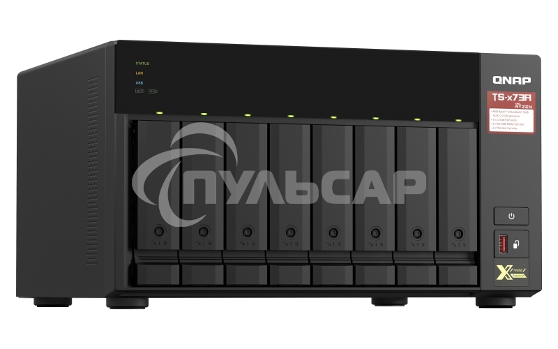Сетевое хранилище без дисков SMB QNAP TS-873A-8G NAS, 8 trays 3,5