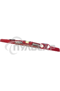 Уровень алюминиевый Matrix, 600 мм, литой, 2 глазка, ударная площадка