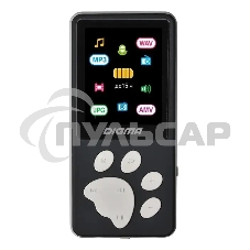 Плеер Hi-Fi Flash Digma S4 8Gb черный/серый/1.8