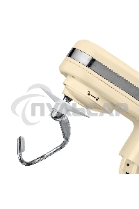 Миксер планетарный BBK KBM1401 бежевый, 1500 Вт, 4 л