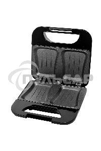 Сэндвичница BRAYER BR2203BK 750 Вт, черный