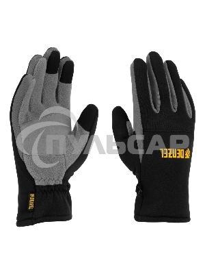 Перчатки универсальные Denzel 68088 искусственный мех, работа с сенсорным экраном, размер 10