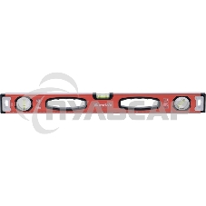 Уровень Matrix алюминиевый, фрезерованный, 3 глазка, рукоятки, 2000 мм