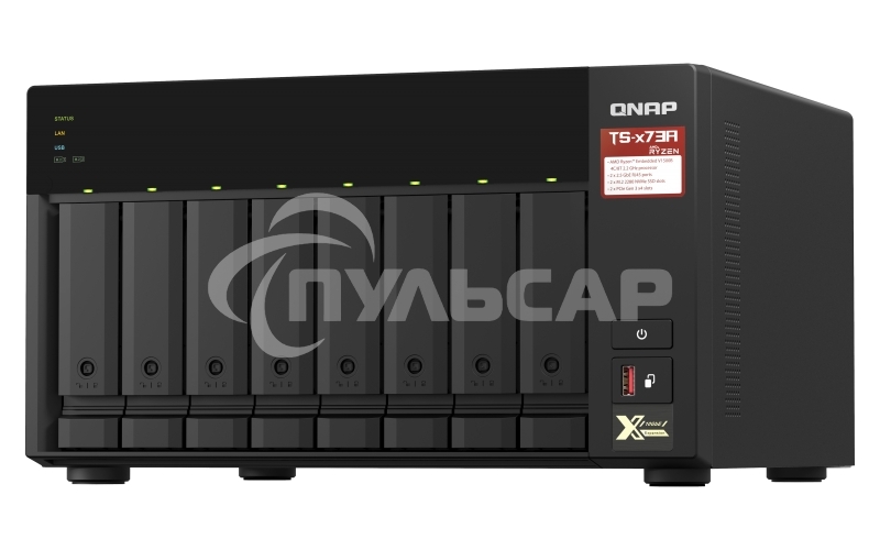 Сетевое хранилище без дисков SMB QNAP TS-873A-8G NAS, 8 trays 3,5
