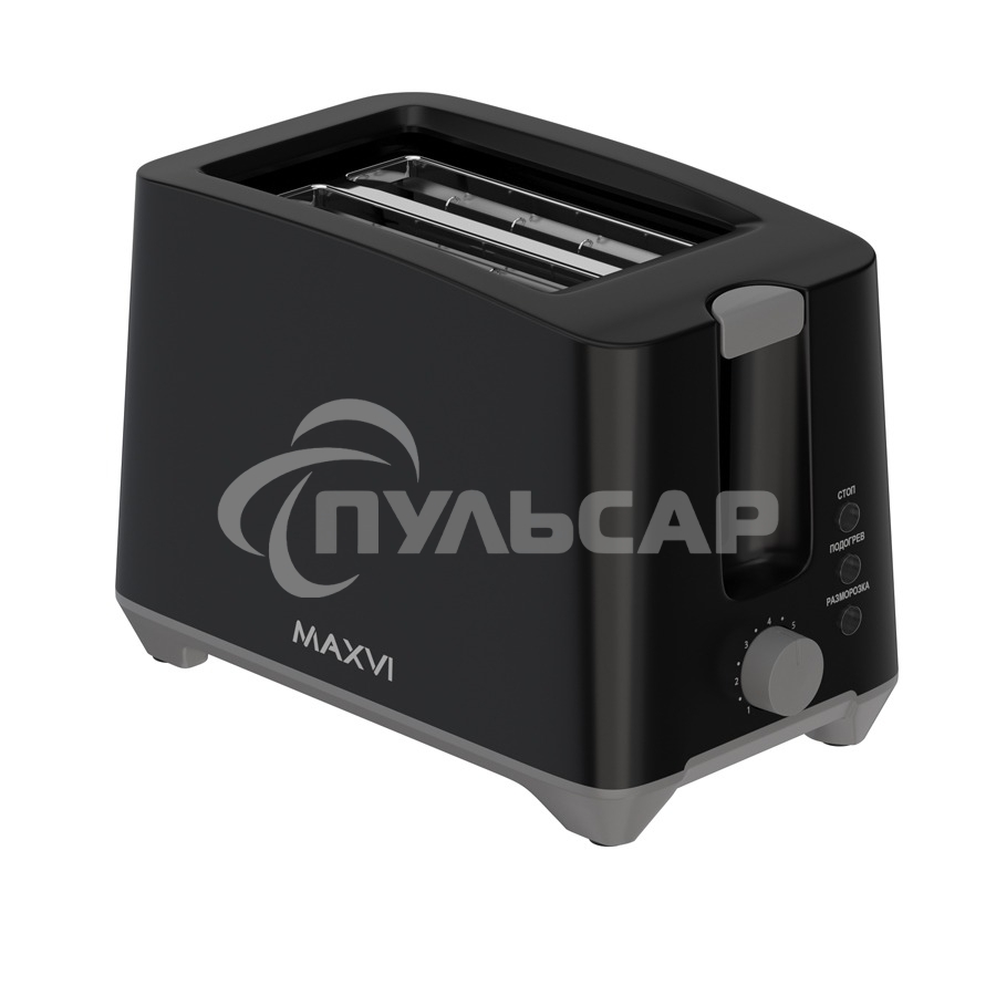Тостер Maxvi KT725P черный