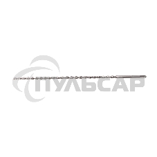 Бур по бетону Denzel двойная спираль, Cobalt W-tip, 10x460 мм, SDS PLUS