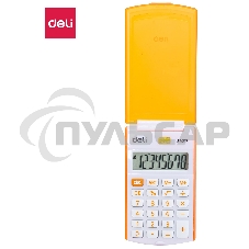 Калькулятор карманный Deli E39217/OR оранжевый 8-разр.