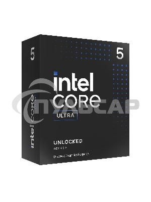 Процессор Intel Core Ultra 5 245KF BOX (Arrow Lake, C14(8EC/6PC)/T14, 3,6/5,2GHz, Without Graphics, L2 26Mb, Cache 24Mb, TDP 125/159W, S1851)