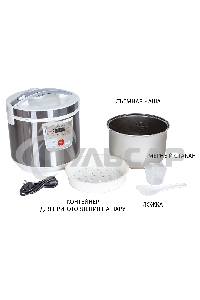 Мультиварка SUPRA MCS-4115 5 л, 900 Вт, 11 программ, серебристый/белый