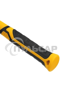 Киянка резиновая Denzel 680 г, черная, фибергласовая рукоятка c TPR покрытием