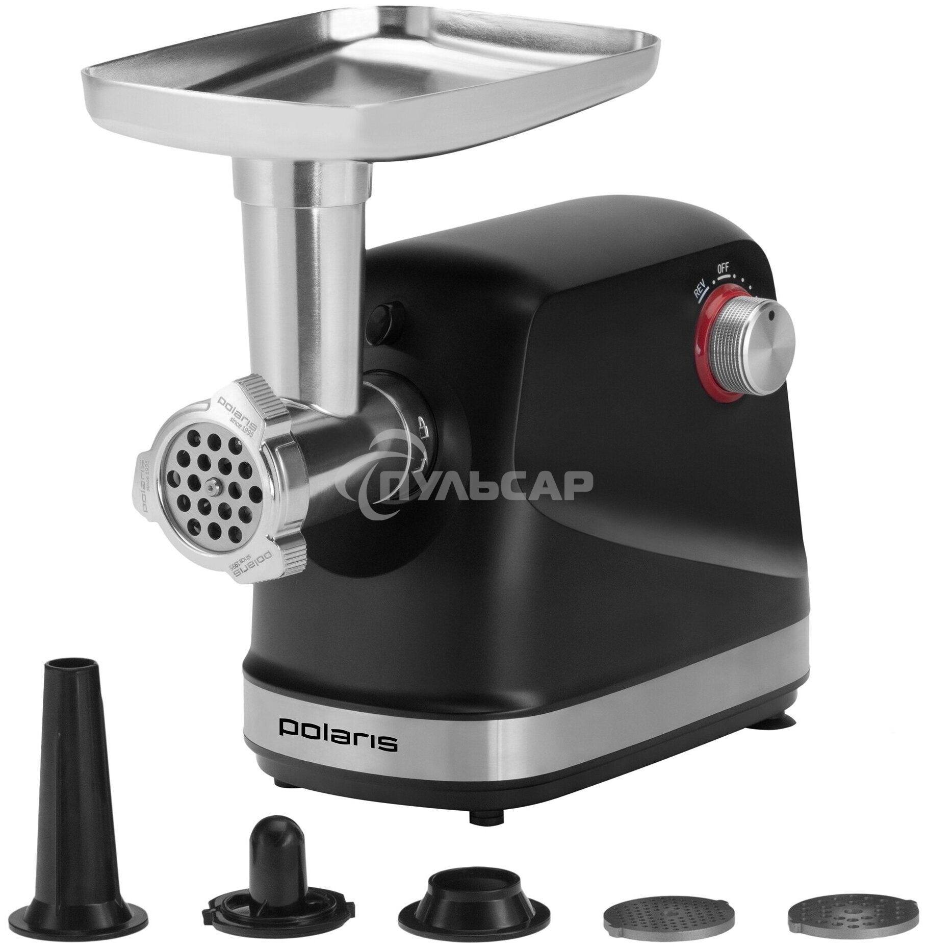 Мясорубка электрическая Polaris PMG 2582 черный