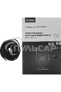 Электрическая варочная панель Hyundai HHE 3286 BG черный