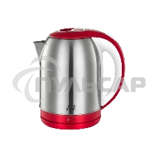 Чайник электрический Homestar HS-1054 2,3 л стальной, красный Чайник электрический Homestar HS-1054 2,3 л стальной, красный