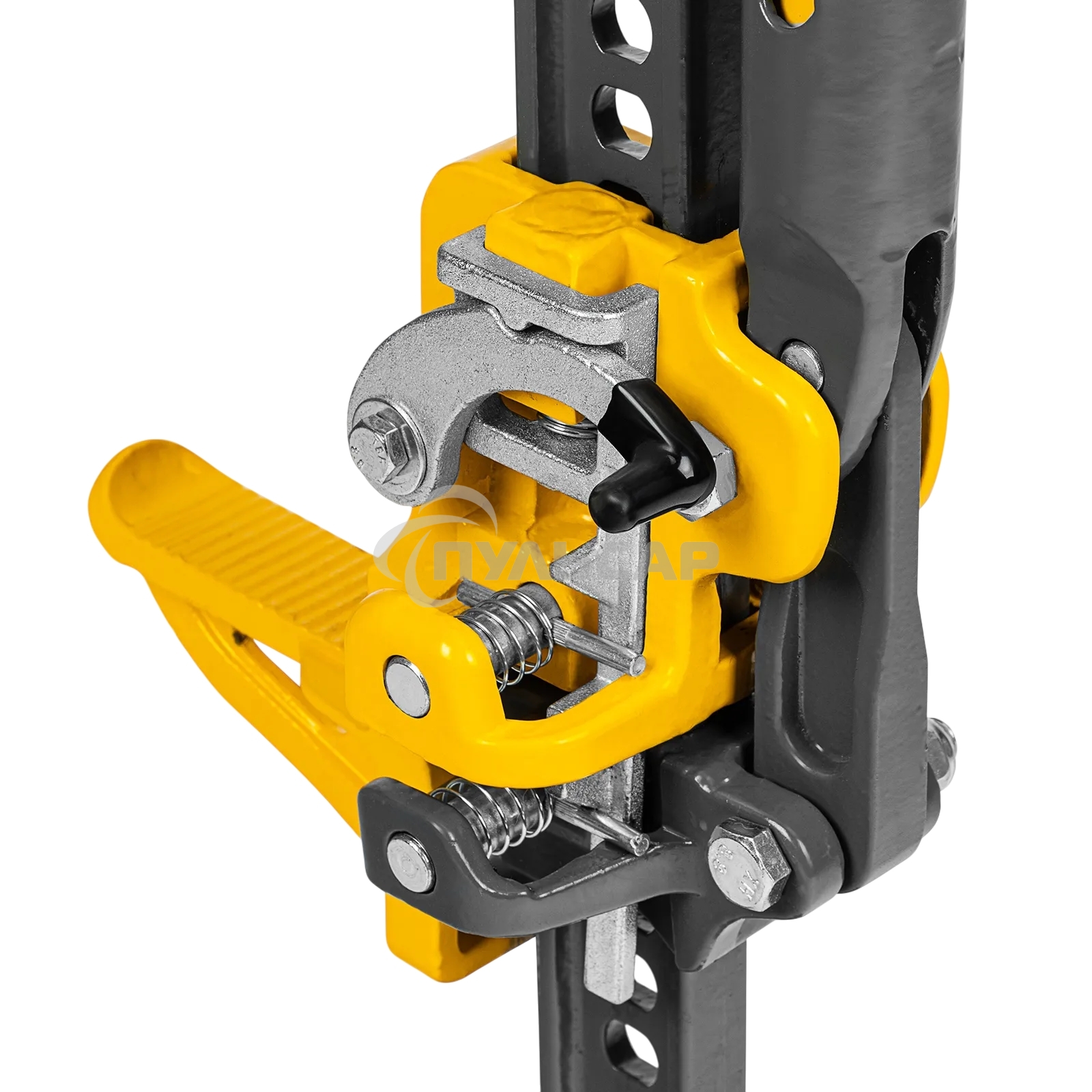 Домкрат реечный профессиональный Denzel 3,5 т, 115-1040 мм, High Jack