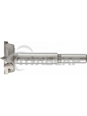 Сверло Форстнера по дереву, 35 мм, цилиндрический хвостовик Сибртех