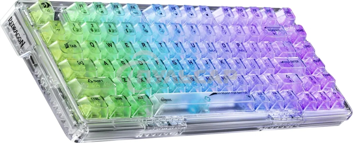 Клавиатура беспроводная Defender Elf Pro RU USB, Bluetooth/Радиоканал, белый