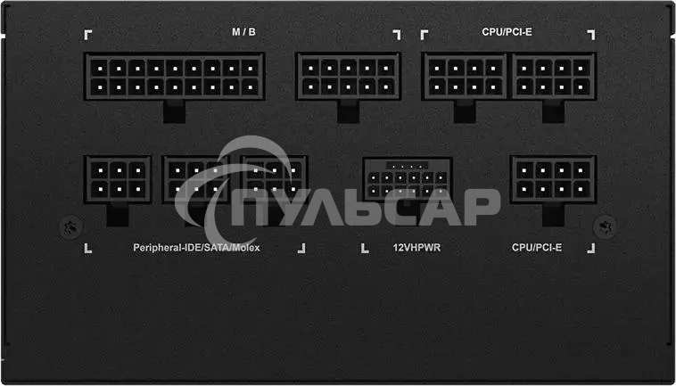Блок питания Gigabyte ATX 750W GP-UD750GM PG5 80 PLUS gold (20+4pin) APFC 120мм fan 8xSATA Cab Manag RTL