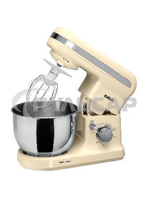 Миксер планетарный BBK KBM1401 бежевый, 1500 Вт, 4 л