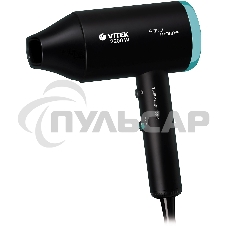 Фен Vitek VT-1324 2200Вт черный/зеленый Фен Vitek VT-1324 2200Вт черный/зеленый