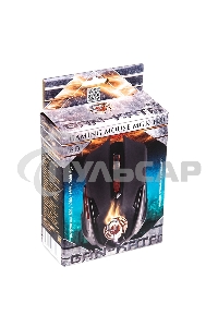 Мышь проводная Dialog Gan-Kata MGK-10U черный, 2400 dpi, USB, кнопки - 6