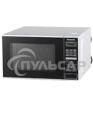 Микроволновая печь Panasonic NN-GT264MZPE серебристый/черный, 20 л, 800 Вт, переключатели - сенсор
