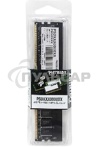 Оперативная память Patriot Signature, DDR4, 16Gb (1x16 Gb), 3200 MHz, CL22, DIMM