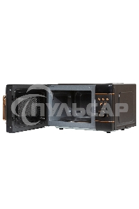 Микроволновая печь JVC JK-MW270D черный, 20 л, 700 Вт, переключатели - поворотный механизм/кнопки