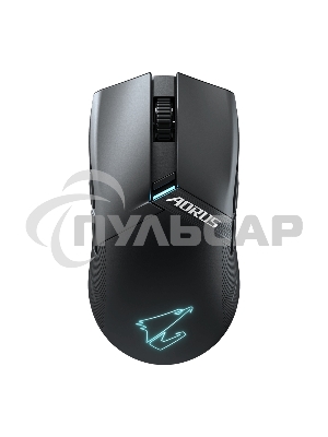 Мышь беспроводная/проводная Gigabyte GM-AORUS M6 черный, 26000 dpi, радиоканал, USB, кнопки - 8
