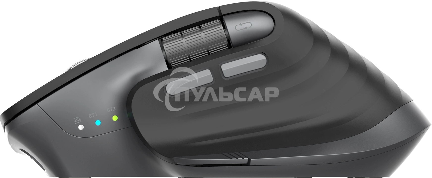 Мышь беспроводная Acer OMR405 черный, 4800 dpi, радиоканал, Bluetooth, USB, кнопки - 8