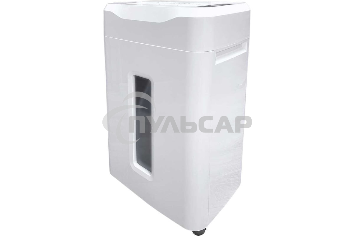 Шредер Office Kit S210N 3,9x38 белый (секр.P-4) фрагменты 16лист. 35лтр. скрепки скобы пл.карты CD