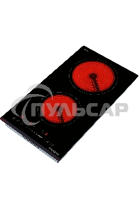 Электрическая варочная панель Hyundai HHE 3286 BG черный