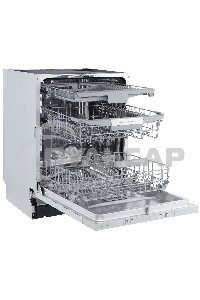 Встраиваемая посудомоечная машина Zigmund & Shtain DW 306.6, серый, 59.8 см, 14 компл., 49 дБ, класс A+++