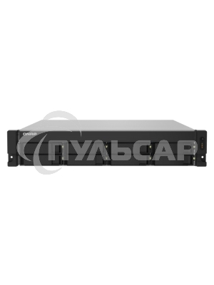 Сетевое хранилище без дисков SMB QNAP TS-832PXU-4G 8-Bay AL324 quad-core 1.7 GHz 2U rackmount NAS, 4Gb DDR4 UDIMM RAM (max 1x16Gb), SATA 6Gb/s, 2x 10GbE SFP+ LAN, 2x2.5 GbE LAN, 1x PCIe Gen2 x2 slot. W/o RAIL-B02