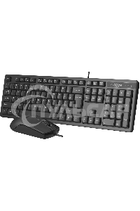 Комплект клавиатура + мышь A4Tech KR-3330 клав:черный мышь:черный USB