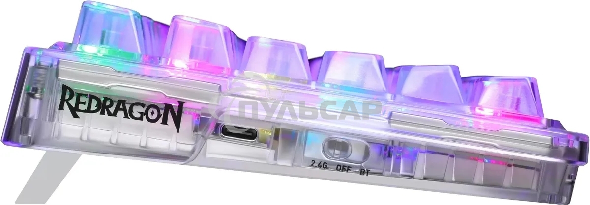 Клавиатура беспроводная Defender Elf Pro RU USB, Bluetooth/Радиоканал, белый