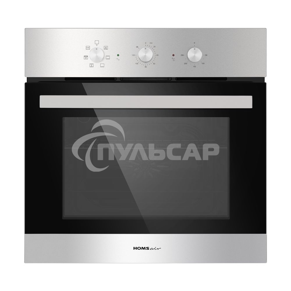 Духовой шкаф электрический встраиваемый HOMSair OEF657S нержавеющая сталь