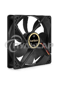 Вентилятор для корпуса ExeGate EX12025H3P черный, 120 мм, 1500 об/мин, 25 дБ, 3 pin