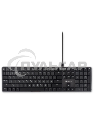 Клавиатура проводная Oklick K953X (1901086) проводная, USB, черный/серый