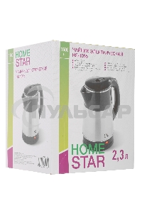 Чайник электрический HOMESTAR HS-1055 черный (106467)