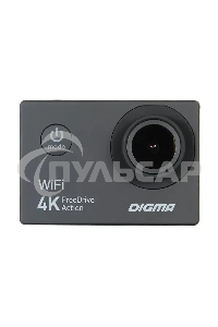 Видеорегистратор Digma FreeDrive Action 4K WiFi черный 8Mpix 2160x3840 2160p 140гр.