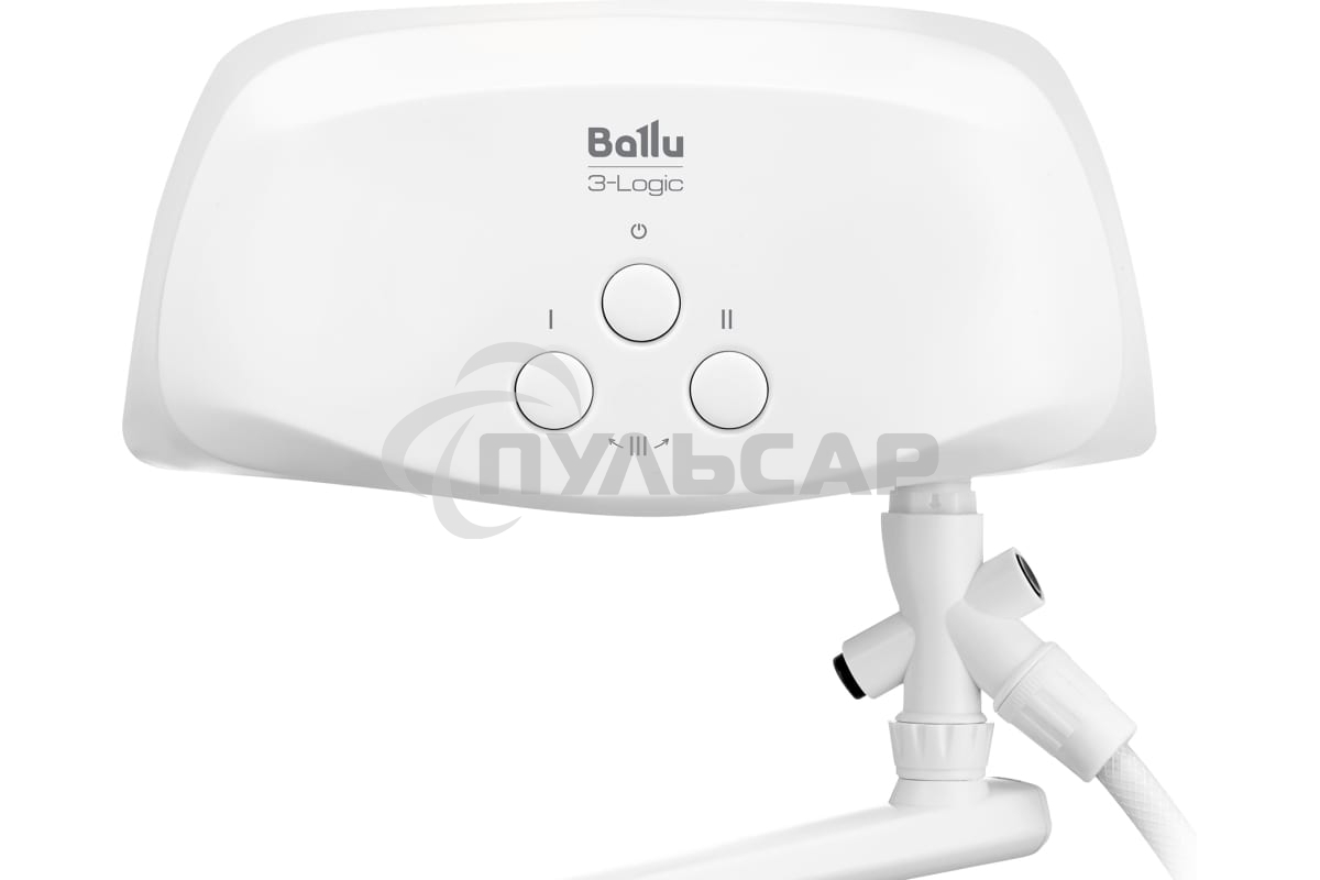Водонагреватель проточный Ballu 3-Logic TS (6,5 kW) - кран+душ
