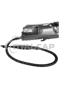 Пылесос паровой вертикальный Starwind SSV9555 темно-серый/серебристый, питание от сети, 120 Вт, уборка сухая/паром, пылесборник 0.5 л